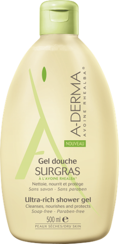 Image A-DERMA Gel Douche Surgras 500ml